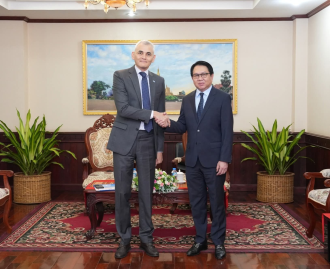 Deputy Foreign Minister Receives UN Resident Coordinator in Laos